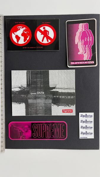 Supreme NY Blur Stickers (FW20) supreme-ny-blur-stickers-fw20 фото