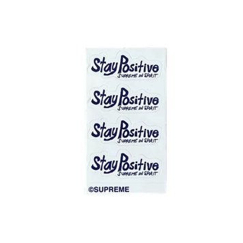 Supreme Stay Positive In Spirit Sticker Mini Sheet (FW20) supreme-stay-positive-in-spirit-sticker-mini-sheet-fw20 фото