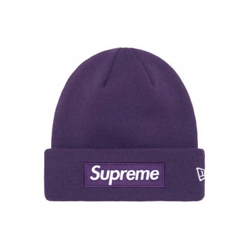 Supreme Box Logo Beanie Purple supreme-box-logo-beanie-purple фото