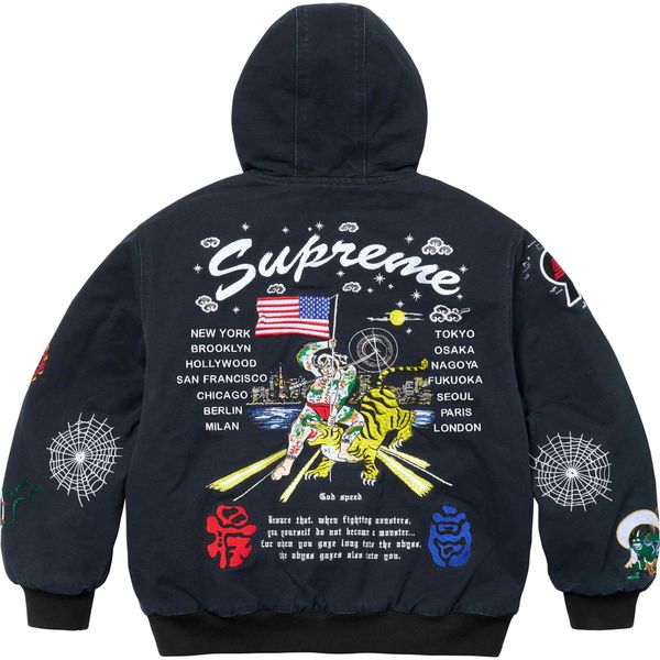 Supreme AOI Hooded Work Jacket aoi-hooded-work-jacket фото