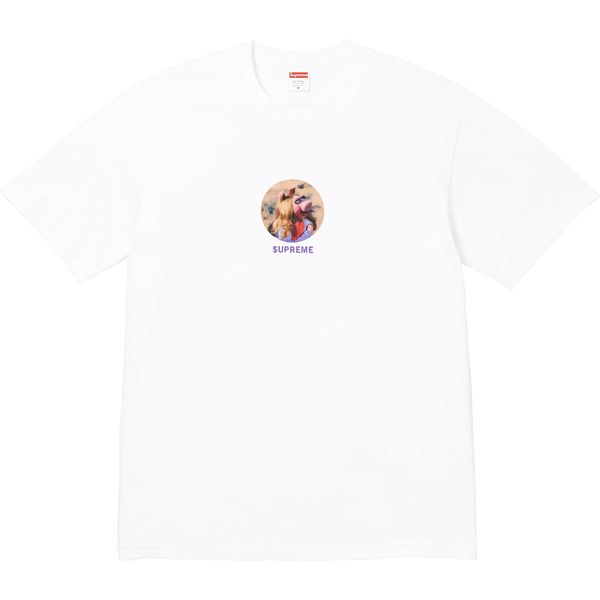 Supreme Miss Piggy Tee White supreme-miss-piggy-tee-white-L фото