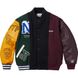 Supreme/MM6 Maison Margiela Split Varsity Jacket supreme-mm6-maison-margiela-split-varsity-jacket фото 1