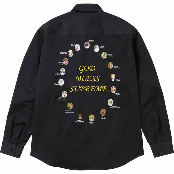 Supreme Our Lady Work Shirt our-lady-work-shirt фото