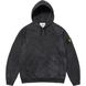 Supreme®/Stone Island® Hooded Sweatshirt Black supreme-stone-island-hooded-sweatshirt-black фото 1