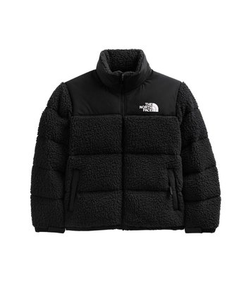 The North Face Nuptse High Pile Down Puffer Jacket Black NF0A5A84JK3 фото