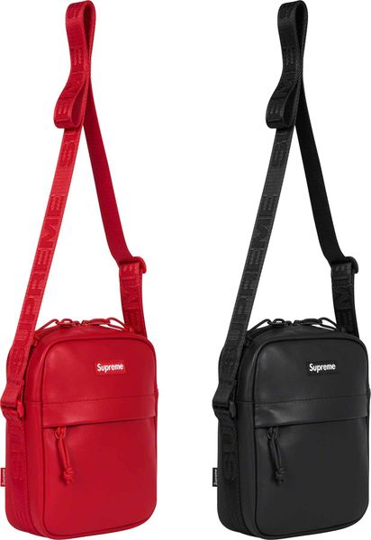 Supreme Leather Shoulder Bag leather-shoulder-bag фото