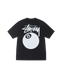 Stussy 8ball Pigment Dyed Tee Black stussy-8ball-pigment-dyed-tee-black фото 1