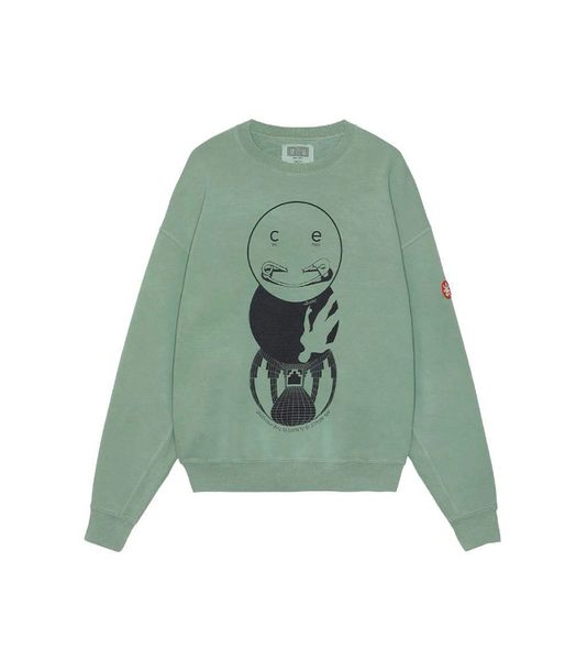 Cav Empt Overdye Md In The Present Crewneck CES22CS13-M фото