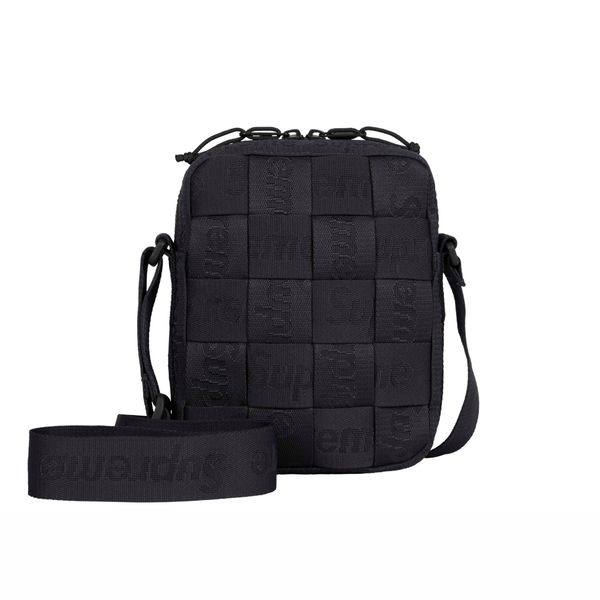 Supreme Woven Shoulder Bag Black supreme-woven-shoulder-bag-black фото