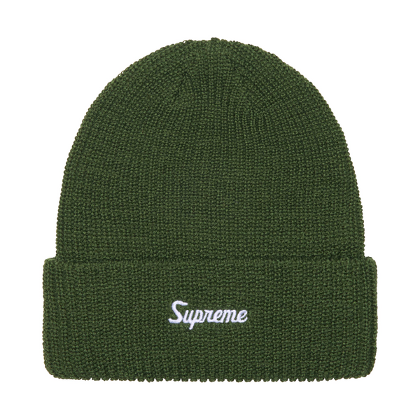 Supreme Loose Gauge Beanie Olive supreme-loose-gauge-beanie-olive-O/S фото