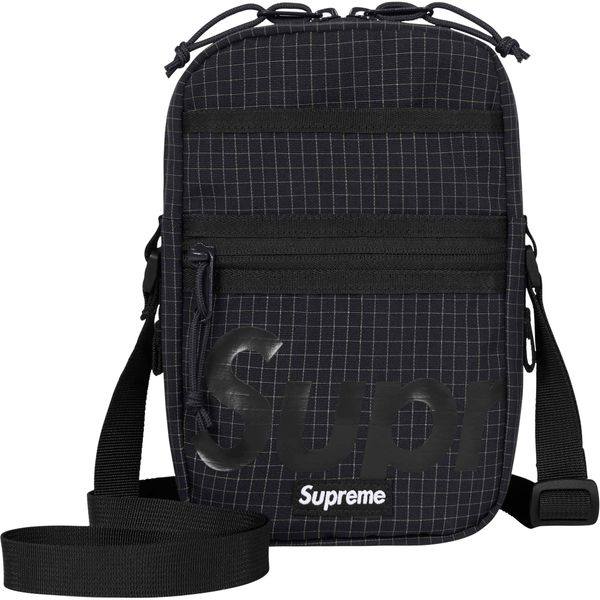 Supreme Shoulder Bag SS24 supreme-shoulder-bag-ss24-black фото