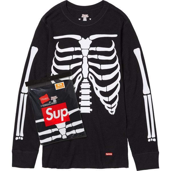 SUPREME®/HANES® Bones Thermal Crew (1 Pack) supreme-hanes-bones-thermal-crew-1-pack фото