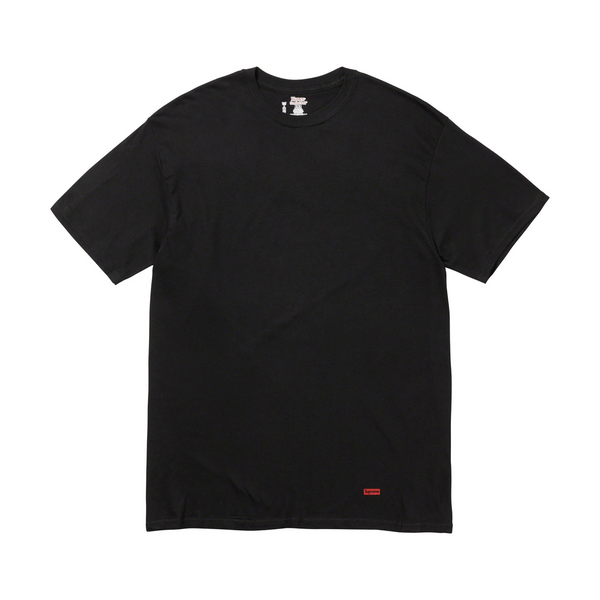 Supreme/Hanes Tee Black (1 pack) 99HAA23 фото