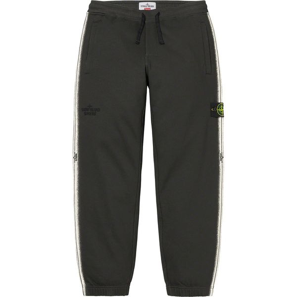 Supreme/Stone Island Stripe Sweatpant supreme-stone-island-stripe-sweatpant фото