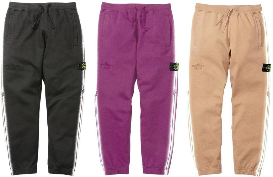 Supreme/Stone Island Stripe Sweatpant supreme-stone-island-stripe-sweatpant фото