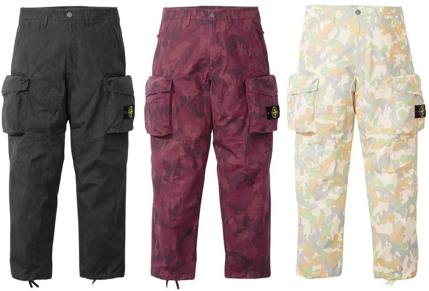 Supreme/Stone Island Reactive Ice Camo Ripstop Cargo Pant supreme-stone-island-reactive-ice-camo-ripstop-cargo-pant фото